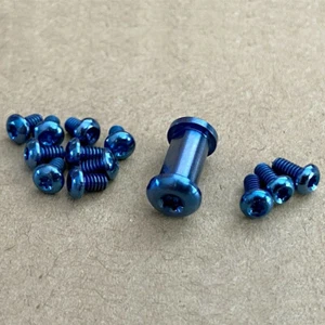 Anodized Blue Titanium Screw & Pivot Set For Benchmade 940 Osborne - Picture 1 of 3