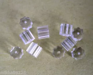 100 embragues traseros de seguridad de goma suave para tus auriculares - Imagen 1 de 1