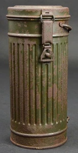WW2 WK2 WH Gasmaskendose Wehrmacht S & S B 1939 10088 - Foto 1 di 14