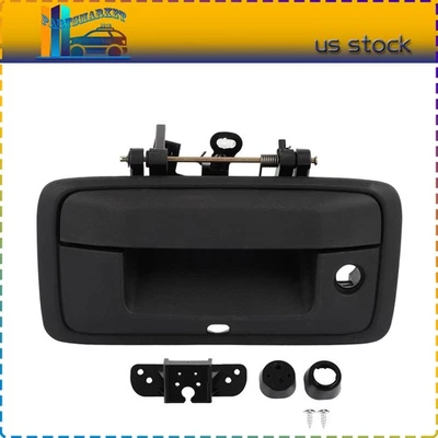 Tailgate Handle w/Key+Camera Hole Fit For GMC Sierra 1500 Limited SLE 5.3L 2019 - Изображение 1 из 4