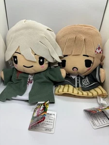 Juego de marionetas de peluche Super Danganronpa 2 Nagito Komaeda Chiaki Nanami Japón - Imagen 1 de 9