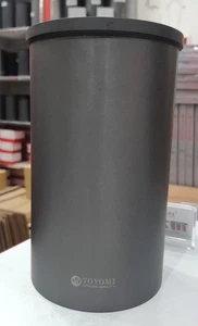 CYLINDER LINER SET ME071125 MITSUBISHI FUSO 6D17 FULL FINISH BLACK 6PCS - Picture 1 of 3