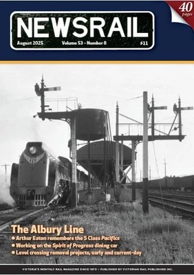 Newsrail Magazine Issue Vol.53 No.8 Aug 2025/ THE ALBURY LINE - Image 1 of 3