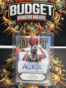 2025 Topps Finest Autographs ALEX ENGLISH Refractor AUTO FA-AE - Picture 1 of 2
