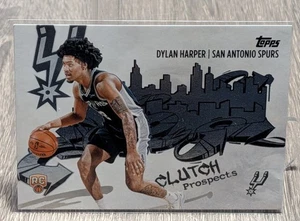 Dylan Harper San Antonio Spurs 2025 Clutch Prospects Topps RC CC-2 - Picture 1 of 2