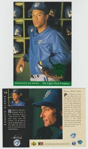Tarjeta Jumbo Roberto Alomar 1994 Upper Deck Iooss Collection All-Star PAUL MOLITOR - Imagen 1 de 1