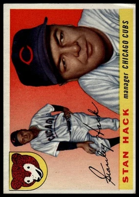 1955 Topps #6 Stan Hack - Image 1 of 2