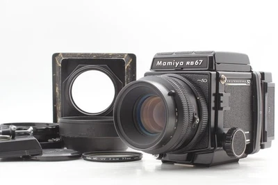[N MINT] Mamiya RB67 Pro SD K/L 127mm f3.5 Lens 120 Film Back Camera From JAPAN - Image 1 of 4