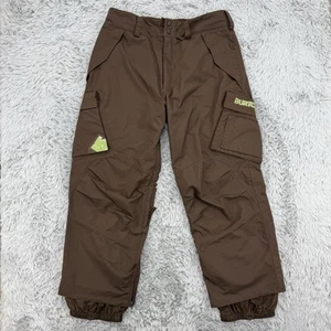 Burton Pants Men’s L Brown Skiing Snowboarding Nylon Slopes Outdoors - Picture 1 of 16