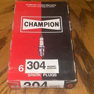 6 New Champion RS9YC Spark Plugs Stock Number 304 - Picture 1 of 1