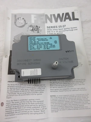 YORK COLEMAN LUXAIRE 2940-325 FENWAL 05-279000-023 FURNACE IGNITION MODULE - Image 1 of 4