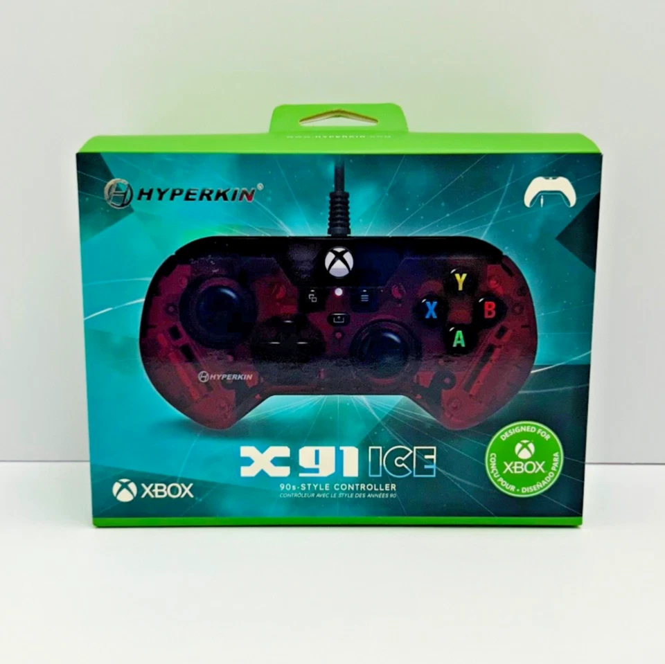 Xbox Series X | S Hyperkin Crystal X91 Series - Rojo Rubí Foto 1 de 4