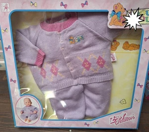 Chou Chou Zweiteiler in Strick für Puppen mit 48 cm , neu und unbenutzt. - Bild 1 von 2