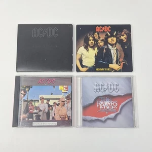 AC/DC 4 CD Lot Back in Black Highway to Hell Rasierer Edge schmutzige Taten - Bild 1 von 12