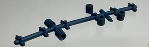 Vintage 1983 TOMY ZOIDS Robot RMZ-03 five unused cap parts blue rubber - Picture 1 of 2