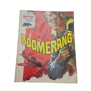 Battle No 1422 Boomerang 20p Cover Fleetway Picture Library Comic 1980 - Picture 1 of 8