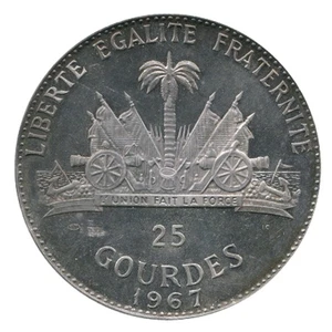 25 Trinkflaschen Haiti Silber - Bild 1 von 2
