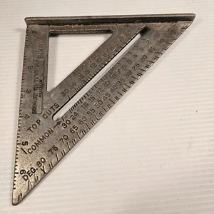 Vintage Swanson 7 Inch Speed Square 1987 Frankfurt Illinois USA - Picture 1 of 3