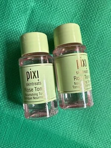 2 x 40ML PIXI ROSE TONIC NOURISHING FACE TONER TRAVEL SIZES Brand New Set - Picture 1 of 2