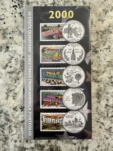 2000 50 State Quarters Greetings from America Portfolio Volume 2 US Mint Sealed - Picture 1 of 2