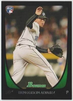 2011 Bowman Draft бейсбол #82 Хендерсон Альварес RC - Toronto Blue Jays - Изображение 1 из 2