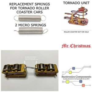 Mr. Christmas replacement springs for Tornado Roller coaster (unit not for sale) - Picture 1 of 3