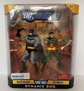 DC Universe Dynamic Duo BATMAN & ROBIN - Mattel 2010, New Walmart Exclusive