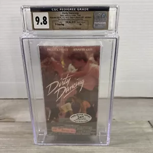 Dirty Dancing BETAMAX 1988 CGC 9.8 PEDIGREE Grade A+ Seal Audio/Video Plus - Picture 1 of 14