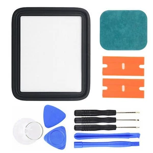 LCD OUTER TOUCH-GLASS SCREEN REPLACEMENT FOR APPLE WATCH 1/2/3/4/5 38/40/42/44MM - Photo 1 sur 26