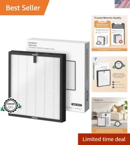 2 Pack Activated Carbon Filters for HY4866 Air Purifier - True HEPA Standard - Picture 1 of 10