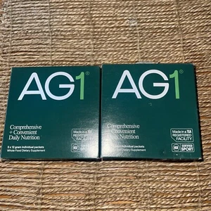 AG1 Athletic Greens 3 Boxes 5 Individual pack 12 Grams Each Exp 1/2025 Free ship - Picture 1 of 7