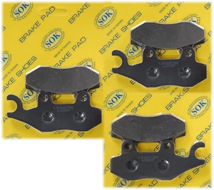 PASTILLAS DE FRENO DELANTERAS Y TRASERAS aptas para TRIUMPH Tiger 900 1993-1998 - Imagen 1 de 3