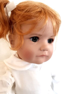 Neu, Blanchet von Hildegard Günzel Götz Künstlerpuppe 63 cm Lim. 500 Zertifikat - Bild 1 von 3