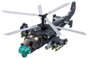 SLUBAN - ModelBricks - Kamov Ka-52S "Alligator" Helicopter - 913 Pcs - Picture 1 of 7