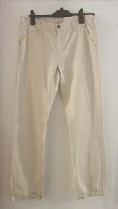 Peacocks Authentic Branded Clothing Beige Chinos Size 34 Used - Picture 1 of 2