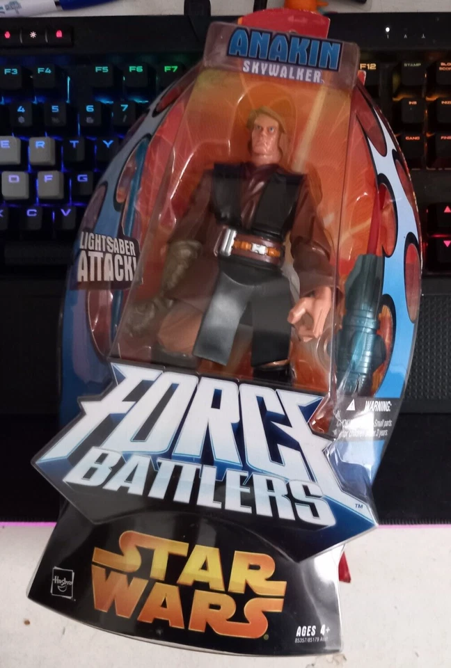 Anakin Skywalker Star Wars Action Figure NEW 2005 force Battlers 20 cm ca - Immagine 1 di 1