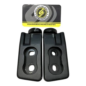 90-05 Mazda Miata MX5 OEM NA NB Front Hard Soft Top Striker Plate Pair Type 1 - Picture 1 of 1