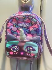 Smiggle Kids Backpack, Small, Cat Purple