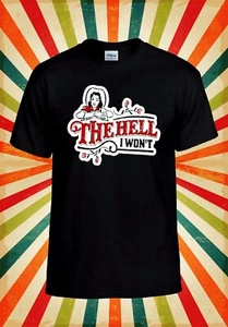 Die Hölle I Won't T-Shirt Rosen Cowboy Männer Frauen Unisex Baseball T-Shirt Top 3291 - Bild 1 von 7