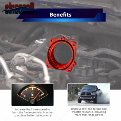 Throttle Body Spacer for Dodge Ram 1500/2500/3500 2003-2004 05 06 07 08 5.7L V8 - Image 1 of 4