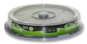 DVD+R 4.7Go 10Pk Spindle Médias Vides Et Mémoire Optique - 275632.40.TW - Photo 1/1