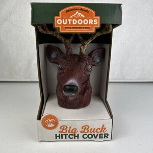 BIG BUCK HITCH COVER DEER HEAD Shin Saver - Picture 1 of 4