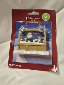 Cobblestone Corners Winter Village Miniatures 1pc New Sealed March 2022 - Picture 1 of 2