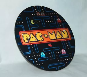 PAC-MAN Cerchio Lenticolare Legno Decorazione Parete 18 - Foto 1 di 10