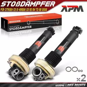 2x amortyzator hydraktywny amortyzator przód do Citroën C5 III RD RW C6 TD 5271 l5 - Zdjęcie 1 z 8