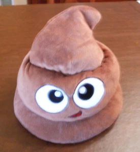 Poop Emoji Plush Stinky Hat Costume Fiesta C17319 12" Halloween Costume - Picture 1 of 5