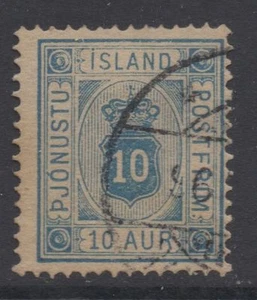 *Iceland #O6 Used FVF - Picture 1 of 2