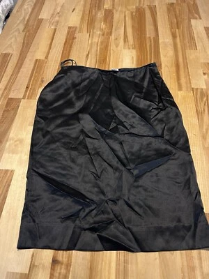 Maxi Falda Lápiz Oleg Cassini Vintage Años 80 Negra Talla 6 352 Foto 1 de 4