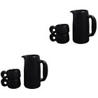  2 Sets Alloy Mini Jug and Cup Child Girl Toys Doll House DIY