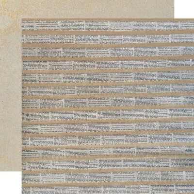 My Mind's Eye, Kraft FunDay, Everyday Fun, 2 x 12" Cardstock, Streamers, Print - Image 1 of 3